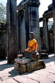 Angkor Thom - Bayon temple, east gopura of the third enclosure 